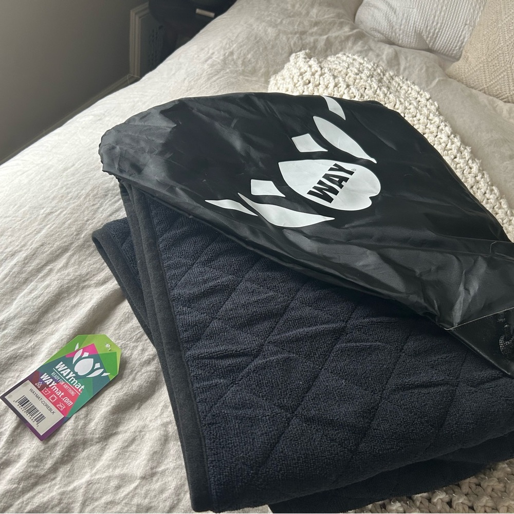 WAY Black Drawstring Backpack - Picture 2 of 4